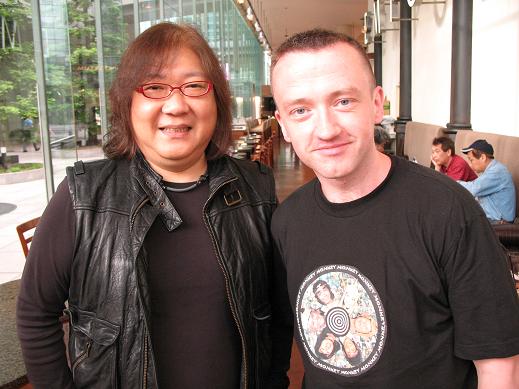 Meeting Mickie Yoshino in Tokyo, May 2008