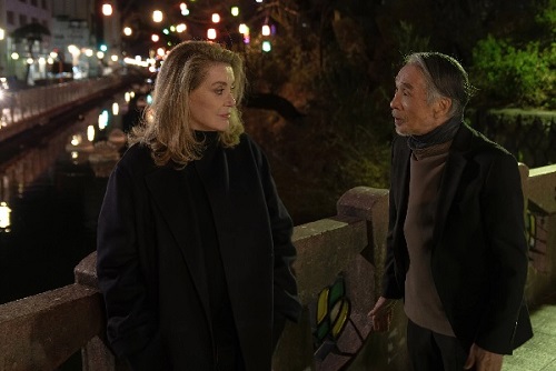 Masaaaki Sakai with Catherine Deneuve in Spirit World